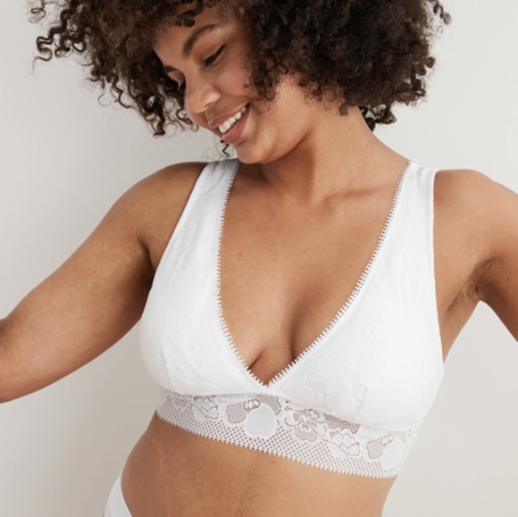 aerie Other - SOLD; NWOT Aerie Paradise Lace Padded Plunge Bralette